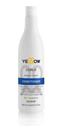 Kit Yellow Curls Shampoo + Acond Rulos Rizos500ml Rulos 1