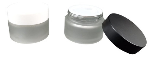 Potes Cosmétitcos En Vidrio Esmerilado De 30g (pack X 5 ) 0