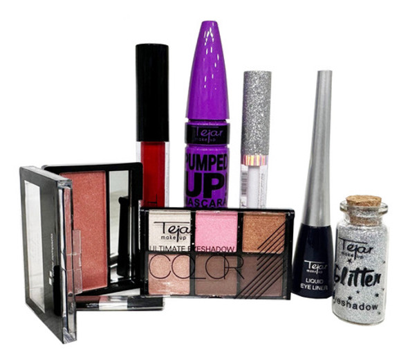Combo Surtido Maquillaje Tejar 8 Productos 0