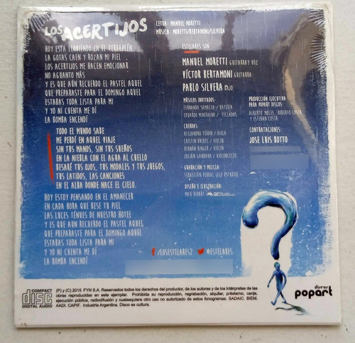 Estelares Los Acertijos Cd Sellado Argentino / Kktus 1