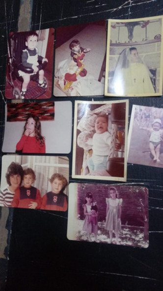 Lote Fotos Niños Bebés Vintage 40 50 60 70 80s 0