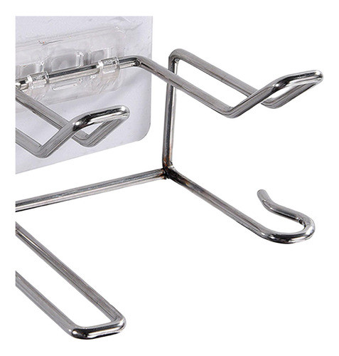 Suporte De Armazenamento De Secador De Cabelo Prata Estilo A 1