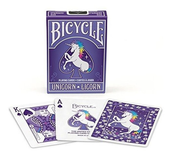 Bicycle Unicorn Playing Cards 0