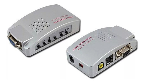 Conversor Vga A Rca Super Video Notebook Pc A Tv Tubo Um2000 1