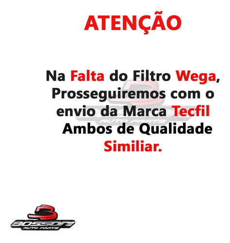Filtro De Oleo Wega Jfo0315 / Tecfil Psl130 1