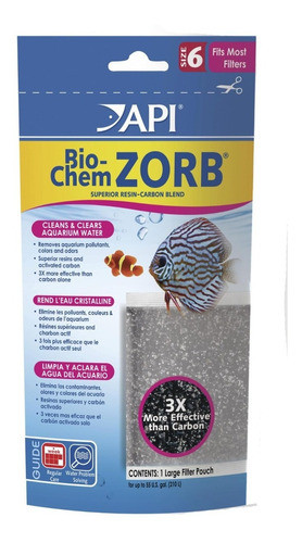 Api Bio-chem Zorb 210 Lts Doble Resina Acuario Peces Reef 0