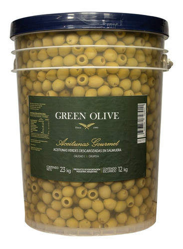 Aceitunas Verdes Descarozadas 000 X 12 Kg 0