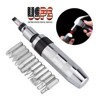¿14 Pc 1/2? Destornillador De Impacto Conjunto Kit De Mano P 0