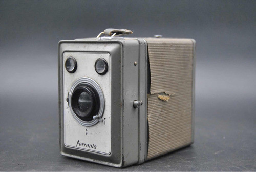 Antigua Camara Foto Cajon Ferrania Italia Duplez Coleccion 0