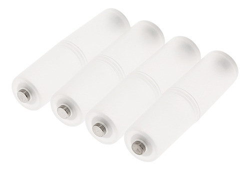 4 Pcs Bateria Conversor Adaptador Aaa Para Aa Tamanho Da 1