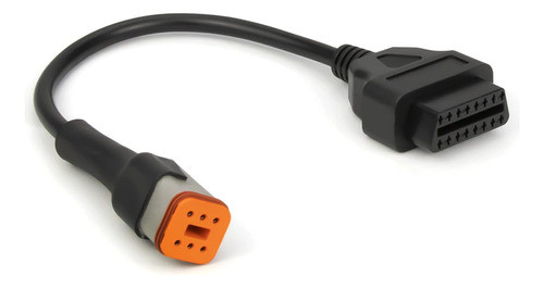 Voilamart Para Har-ley Motocicleta Davidson 6 Pines Obd2 Ada 0