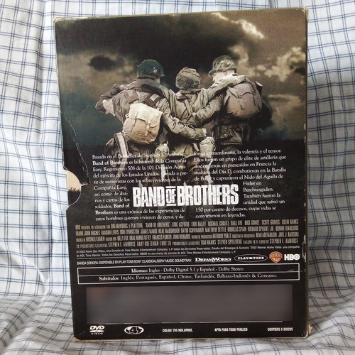 Band Of Brothers Serie Hbo Original Usa Completa Impecable. 1