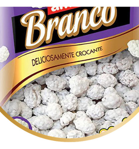 Amendoim Crocante Confeitado Casquinha Branca Pacote 3x 400g 1