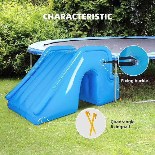Hoosunny Universal Trampoline Slide - Escalera De Trampolín 1