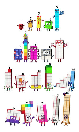 Number Block 100 Cubos De Matematicas Mathlink Impresion 3d 0