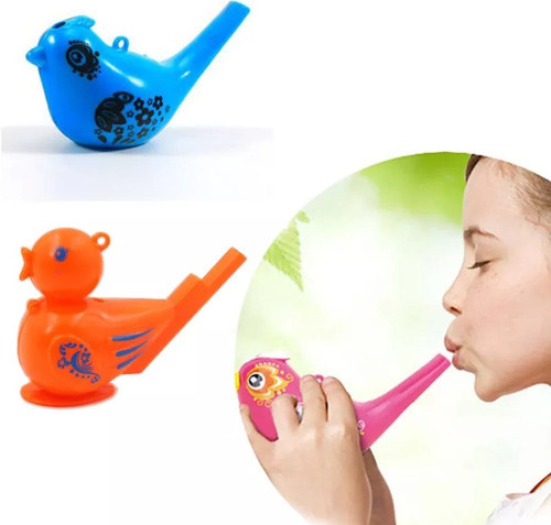 10 Silbato Pito Pajaro  Ave Con Sonido Juguete Piñata 0