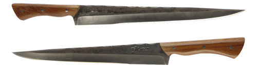 Faca Cusco 5mm Aço Carb 1070 Laminada Grossa Cabo Ginete 12' 1