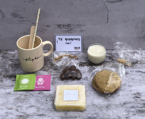 Set Taza, Té, Vela Y Bombones + Día De La Madre. Envíos. 0