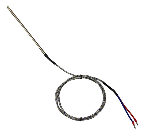 Termopar Tipo J 0,5 X 15 Cm Cabo 1m Malha Metálica 0