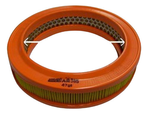 Filtro Aire (ca2718) Fiat Uno 85-90 0