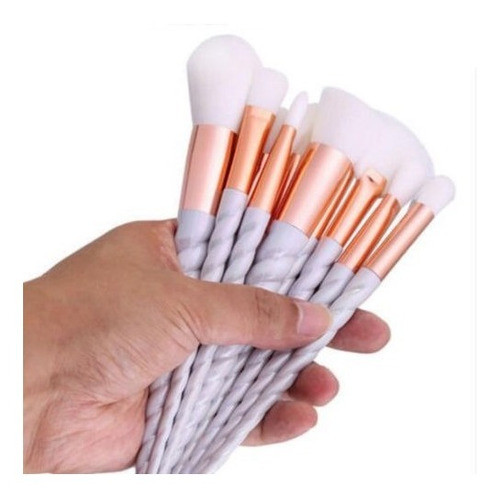 Pincel De Corrector 10 Pcs Maquillaje Cepillos Belleza Color 0