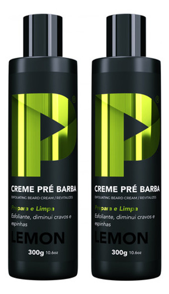 Creme Pré Barba Play Barber 300g Diminui Espinha Kit 2 Unida 0 Creme Pré Barba Play Barber 300g Diminui Espinha Kit 2 Unida 0