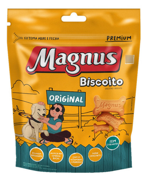 Snacks Perro Magnus Original 400 Gr 0