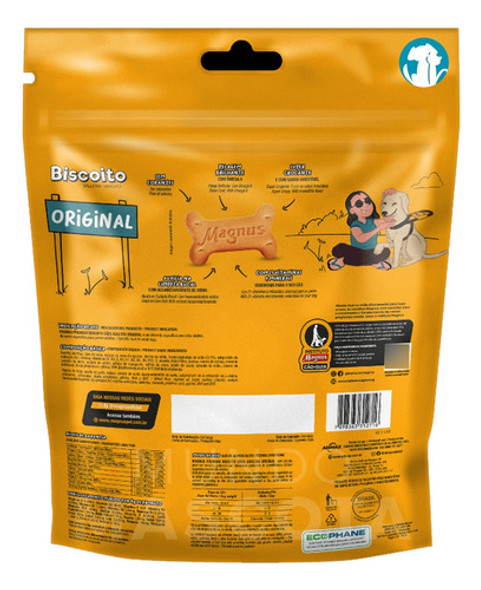 Snacks Perro Magnus Original 400 Gr 1