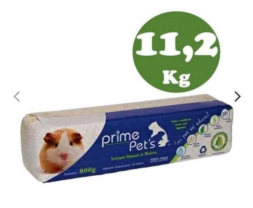 Viruta Sanitaria Prime Para Roedores 11.2kg . 100% Pino 0