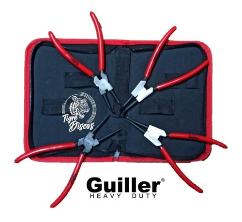 Pinzas Seeger Seguer 4 Reforzadas Seguros Juego Guiller 1