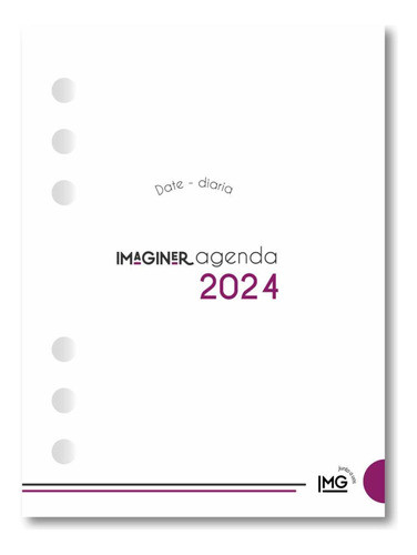 Repuesto De Agenda N7 Dia Por Pagina 19x14cm Date 0