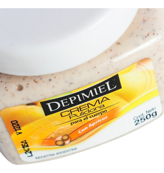 Depimiel Crema Exfoliante Pulidora Post Depilación 250gr 1