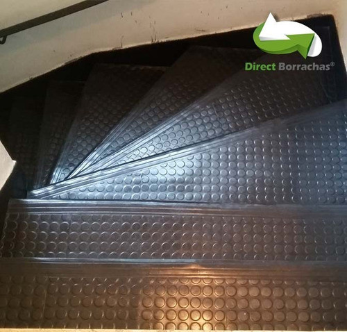 Piso Alto Relevo Moeda Preto De 3mm - Rolo De 3.30x70cm 1