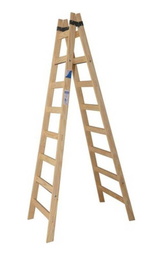 Escalera Pintor Madera 12 Escalones - Ynter Industrial 0