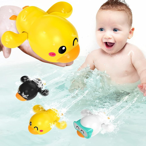 Exorany Juguetes De Baño Para Niños Pequeños 1-3, Wind Up Ba 0