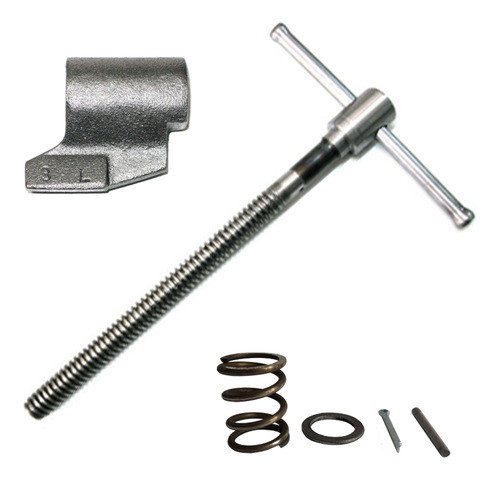 Kit Tornillo Gusano Resorte Tuerca Chaveta Morsa Barbero N°2 0