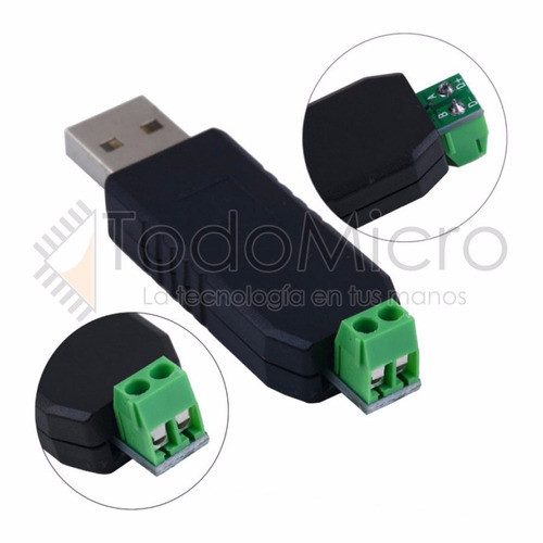 Modulo Conversor Usb A Rs485 Comunicacion Microcontrolador 1
