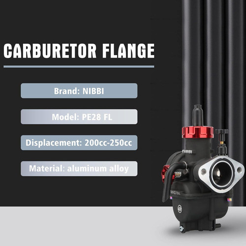 Nibbi Carburador Pe28mm, Se Adapta A Motores 200cc-250cc 1