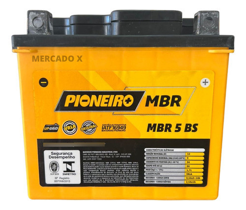 Bateria Da Crf 230 F Ano 2017/2018/2019/2020/2021/2022/2023 0