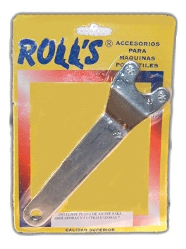 Llave Plana De Ajuste Amoladora 7'' Para Contratuerca Mzz 0