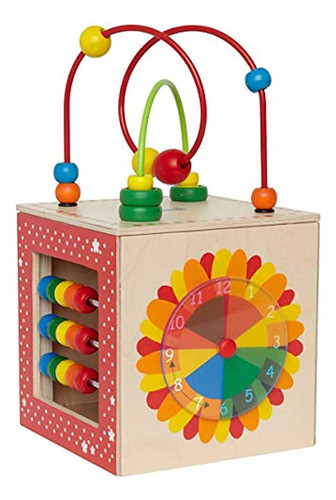 Hape Discovery Box Centro De Actividades De Madera Juguete P 0