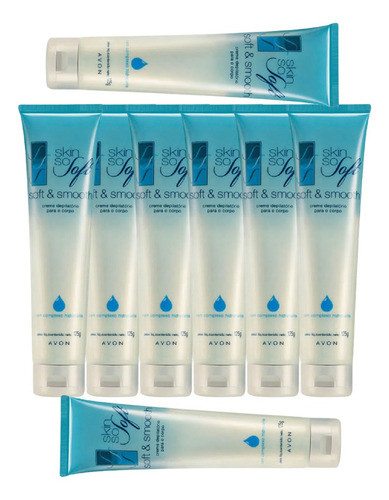 Skin So Soft Creme Depilatório Corpo C/8 Unid. - Avon 0