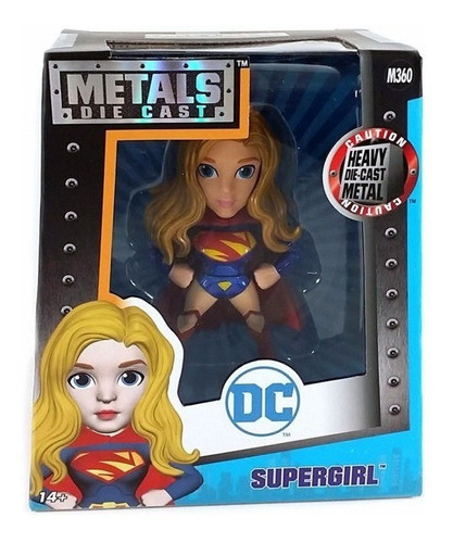 Metals Die Cast Dc Supergirl Figura  Bunny Toys 1