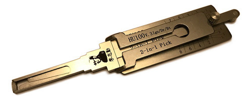 Ganzua Lishi Hu100 V3 2 En 1 Para Linea Chevrolet 0