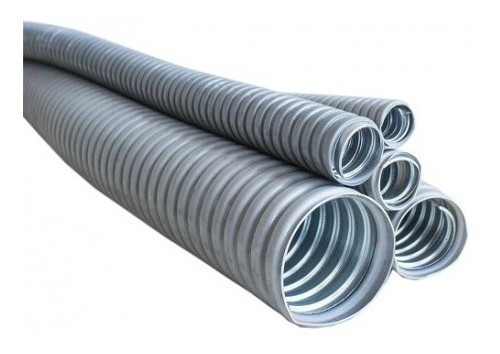 Caño Flexible Metalico 16mm Forrado X 10 Mts 0