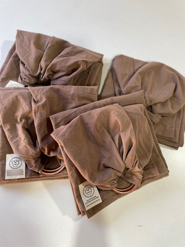 Portabebé Bandolera De Anillas Sling Ring Sweet Brown 1