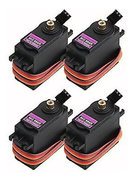 4pcs Digital Metal Gear Servo Alto Esfuerzo De Torsión Mejor 0