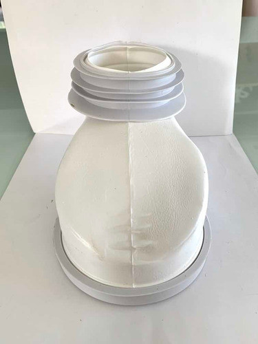 Aro Base Desplazado De 13cm. Para Inodoro De Goma 1