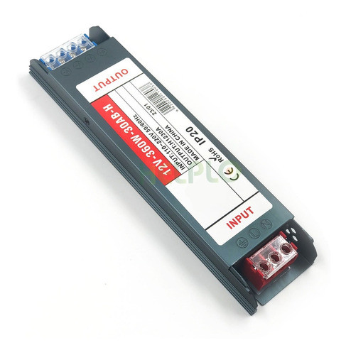 Fonte 12v Slim Chaveada 30a 360w Moveis Fita E Perfil Led 0