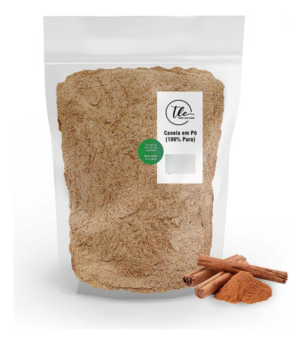 Canela Em Pó 100% Pura Zero Açúcar 500gr Sem Misturas 0